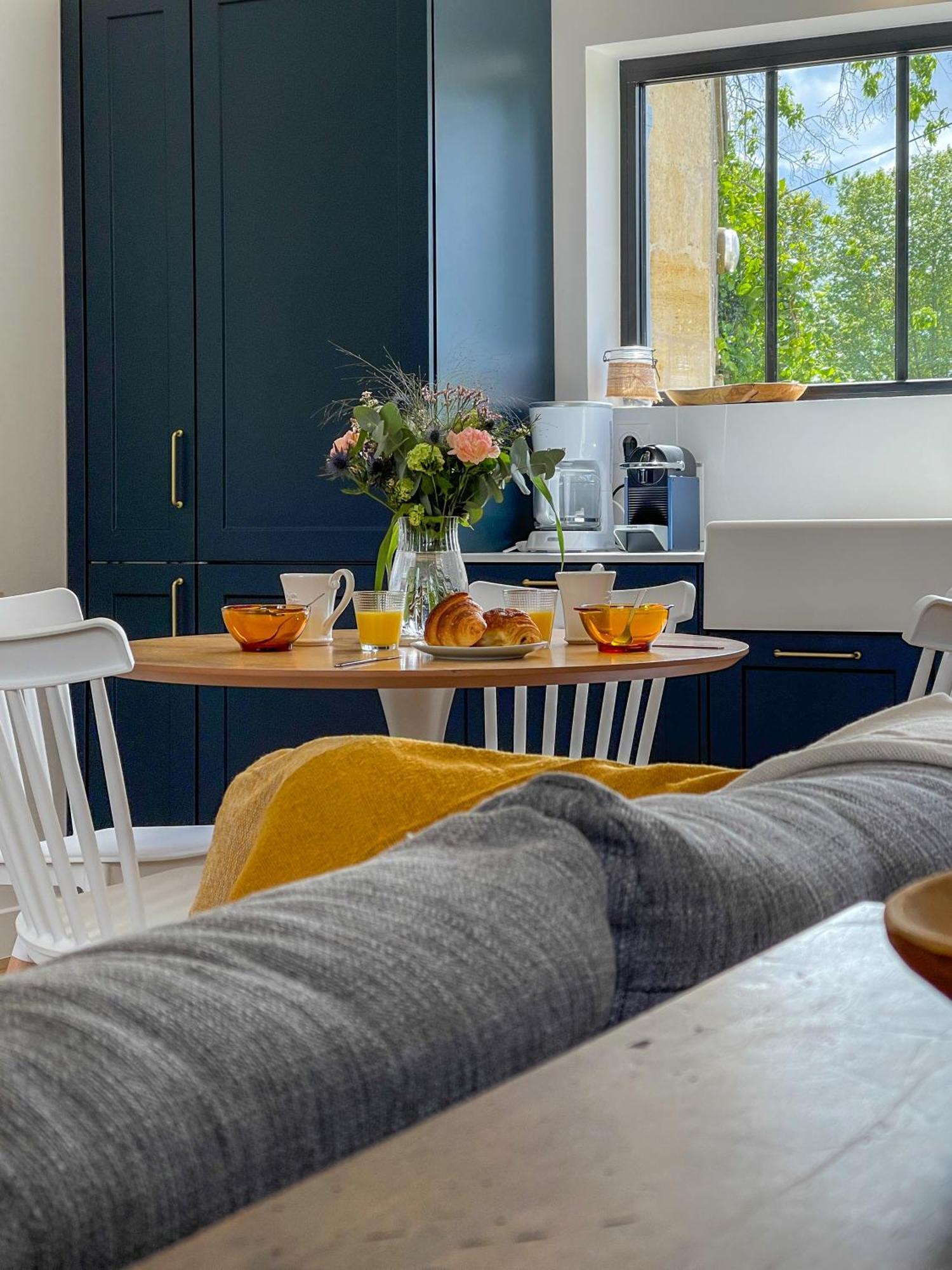 Maison Cosy Avec Vue Sur Les Vignes. 리부른 외부 사진