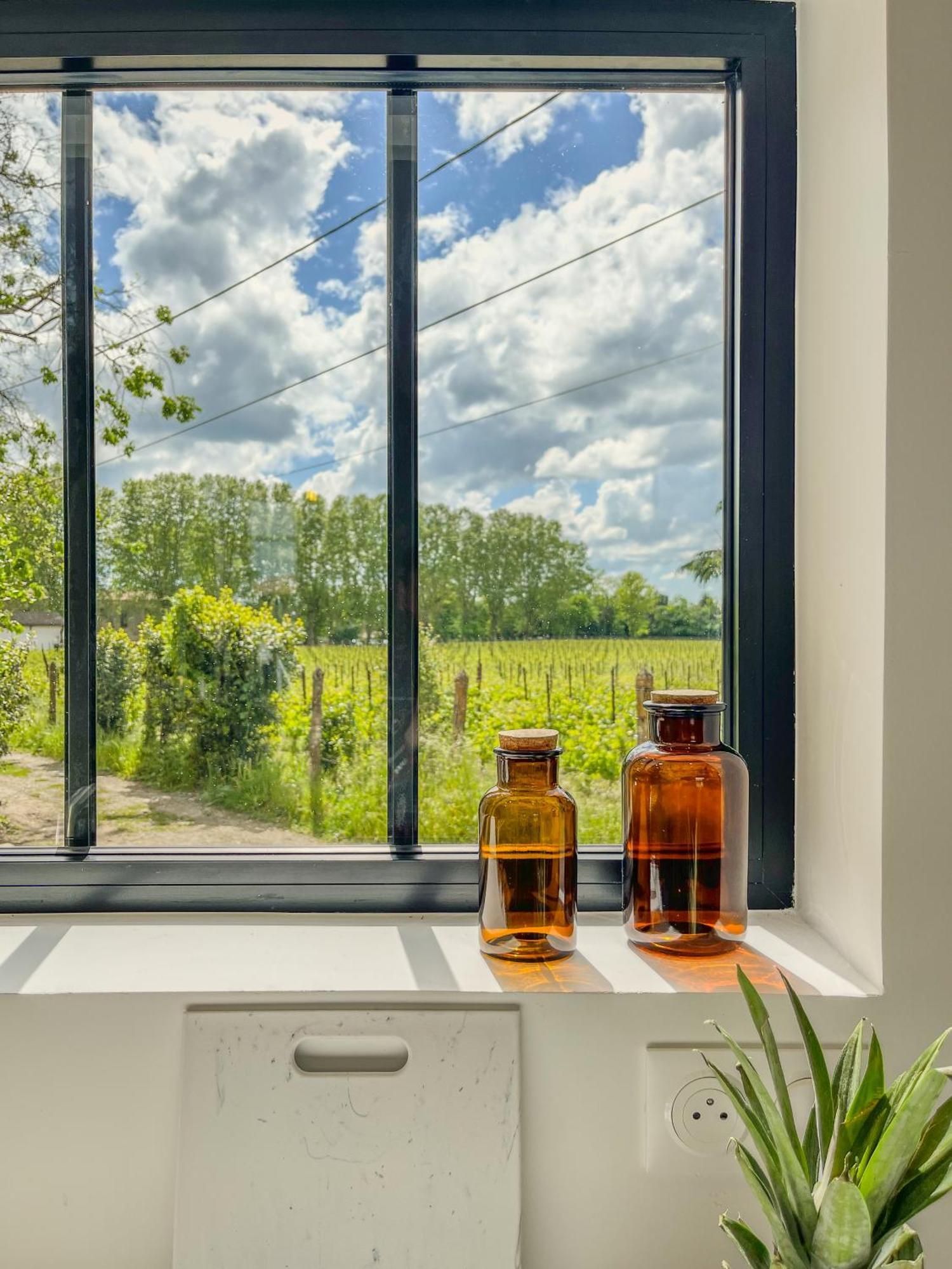 Maison Cosy Avec Vue Sur Les Vignes. 리부른 외부 사진